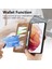 Samsung Galaxy S21ILE Uyumlu Cüzdan Kılıf Geometrik Kabartmalı Pu Deri Kickstand Kart Yuvaları Flip Folyo Kapak (Yurt Dışından) 5