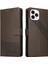 Iphone 13 Için Flip Case Pro Max Iki Kart Yuvaları Kickstand Premium Deri (Yurt Dışından) 1