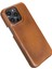 Apple iPhone 15 Serisi Tam Deri Kaplama Arka Kapak - iPhone 15 Pro / Gölgeli Taba 1