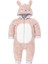 Hero Kahraman Kapüşonlu Welsoft Bebek Tulum (12-18 ay) Bunny 1