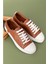 Içi Dışı Deri Hafif Converse Tarz Ayakkabı USL.2136 - Taba - 38 3