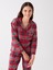 Lcw Dream Gömlek Yaka Ekose Uzun Kollu Kadın Pijama Takımı 3