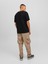 Jack & Jones Jcoclassıc Twill Bisiklet Yaka Siyah Erkek Tshirt 12240266 V1 3