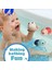 1Adet/3Adet Küvet Oyuncakları - Kurmalı Bebek Banyo Oyuncağı Banyo Küvet Havuz Deniz De Bebek Kaplumbağa (Mavi Kırmızı Yeşil) 3