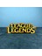 League Of Legends Yazı Logo Figür - Premium Koleksiyon Parçası 1