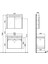 Idea 2.0 80 cm Pasifik A Tek Çekmeceli Banyo Dolabı Takımı 610100200492 2