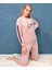 Fransız Kadife Kadın Pijama Takımı 1595-3 1