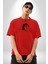 Elio ve Oliver Call Me By Your Name Pamuklu Bisiklet Yaka Kadın Erkek Oversize Boyfriend Dijital Baskılı Kırmızı T-Shirt 2