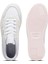 Carina Street Beyaz Pudra Yüksek Taban Kadın Sneaker Spor Ayakkabı 389390-10 V2 5