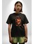 Sevimli Çoban Köpeği Pamuklu Bisiklet Yaka Kadın Erkek Oversize Boyfriend Dijital Baskılı Siyah T-Shirt 5