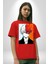 My Hero Academia Boku Anime Pamuklu Bisiklet Yaka Kadın Erkek Oversize Boyfriend Dijital Baskılı Kırmızı T-Shirt 4