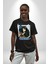 Anime Levi Ackerman Beyaz ve Siyah Kanatlar Pamuklu Bisiklet Yaka Kadın Erkek Oversize Boyfriend Dijital Baskılı Siyah T-Shirt 5