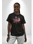 Güller ve Dikenler Şimdi Ne Yapmalıyız Pamuklu Bisiklet Yaka Kadın Erkek Oversize Boyfriend Dijital Baskılı Siyah T-Shirt 1