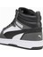 Rebound Hi V6 Beyaz Siyah Gri Unisex Bilekli Spor Ayakkabı 392326-03 V3 5