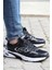 Athens Erkek Siyah Beyaz Sneaker Günlük Spor Ayakkabı V2 1