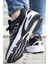Athens Erkek Siyah Beyaz Sneaker Günlük Spor Ayakkabı V9 2