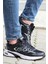 Athens Erkek Siyah Beyaz Sneaker Günlük Spor Ayakkabı V9 5