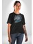 At Mandala Kafası Kadın Erkek Unisex Siyah Organik Baskılı T-Shirt Penye Yüksek Kalite 1
