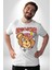 Beyin Yıkama Kadın Erkek Unisex Beyaz Organik Baskılı T-Shirt Penye Yüksek Kalite 1