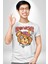 Beyin Yıkama Kadın Erkek Unisex Beyaz Organik Baskılı T-Shirt Penye Yüksek Kalite 2