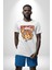 Beyin Yıkama Kadın Erkek Unisex Beyaz Organik Baskılı T-Shirt Penye Yüksek Kalite 5