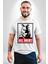All Might Lahramanlık Akademim Anime Kadın Erkek Unisex Beyaz Organik Baskılı T-Shirt Penye Yüksek Kalite 4