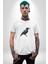 Siyah Karga Kadın Erkek Unisex Beyaz Organik Baskılı T-Shirt Penye Yüksek Kalite 5