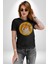 Doge Coin Kadın Erkek Unisex Siyah Organik Baskılı T-Shirt Penye Yüksek Kalite 3