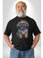 Shih Tzu Renkli Köpek Kadın Erkek Unisex Siyah Organik Baskılı T-Shirt Penye Yüksek Kalite 2