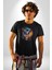 Tatil Köpek Soğuk Kokteyl Içeçek Kadın Erkek Unisex Siyah Organik Baskılı T-Shirt Penye Yüksek Kalite 3