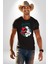Japon Anime Tengu Maske Kadın Erkek Unisex Siyah Organik Baskılı T-Shirt Penye Yüksek Kalite 4
