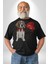 Poodle ve Beagle Sevililer Günü Hediyesi Kadın Erkek Unisex Siyah Organik Baskılı T-Shirt Penye Yüksek Kalite 2