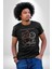 Yükseliş Için Kendin Ol Kadın Erkek Unisex Siyah Organik Baskılı T-Shirt Penye Yüksek Kalite 2