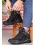 Waldo 21752 Unisex Waterproof Su Geçrimez Bot Ayakkabı Siyah V6 1
