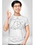 Pisagor Çember Matematik Kadın Erkek Unisex Beyaz Organik Baskılı T-Shirt Penye Yüksek Kalite 2