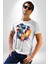 Tatil Köpek Soğuk Kokteyl Içeçek Kadın Erkek Unisex Beyaz Organik Baskılı T-Shirt Penye Yüksek Kalite 1