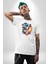 Tatil Köpek Soğuk Kokteyl Içeçek Kadın Erkek Unisex Beyaz Organik Baskılı T-Shirt Penye Yüksek Kalite 3