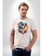 Tatil Köpek Soğuk Kokteyl Içeçek Kadın Erkek Unisex Beyaz Organik Baskılı T-Shirt Penye Yüksek Kalite 4