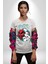 Japon Anime Tengu Maske Kadın Erkek Unisex Beyaz Organik Baskılı T-Shirt Penye Yüksek Kalite 2