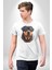 Rottweiler A Secere Kadın Erkek Unisex Beyaz Organik Baskılı T-Shirt Penye Yüksek Kalite 1