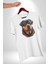 Rottweiler A Secere Kadın Erkek Unisex Beyaz Organik Baskılı T-Shirt Penye Yüksek Kalite 5