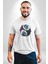 Renkli Yin Ile Yang Kuramı Kadın Erkek Unisex Beyaz Organik Baskılı T-Shirt Penye Yüksek Kalite 1