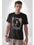 Anime Levi Ackerman Beyaz ve Siyah Kanatlar Kadın Erkek Unisex Siyah Organik Baskılı T-Shirt Penye Yüksek Kalite 2