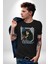 Anime Levi Ackerman Beyaz ve Siyah Kanatlar Kadın Erkek Unisex Siyah Organik Baskılı T-Shirt Penye Yüksek Kalite 4