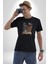 Hikaye Roman Kitabı Gerçekleşti Kadın Erkek Unisex Siyah Organik Baskılı T-Shirt Penye Yüksek Kalite 1