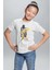 Özgür Doğmuş Yükseklerden Ucalım Kadın Erkek Unisex Beyaz Organik Baskılı T-Shirt Penye Yüksek Kalite 5