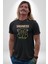 Üzüntü Üzülme Kadın Erkek Unisex Siyah Organik Baskılı T-Shirt Penye Yüksek Kalite 2