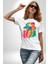 Diş Doktoru Diş Anatomisi Özel Tasarım Kadın Erkek Unisex Beyaz Organik Baskılı T-Shirt Penye Yüksek Kalite 4