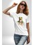 Frog Kurbağa Prens Kadın Erkek Unisex Beyaz Organik Baskılı T-Shirt Penye Yüksek Kalite 2