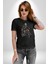 Cehennem Melekleri Motorsiklet Kurukafa Kadın Erkek Unisex Siyah Organik Baskılı T-Shirt Penye Yüksek Kalite 2